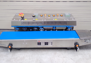 Máy hàn miệng túi liên tục có in date FRM-980