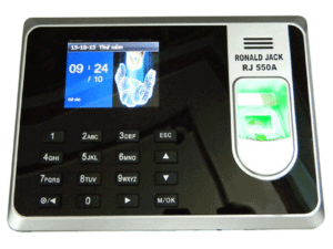 Máy chấm công vân tay RONALD JACK RJ550A